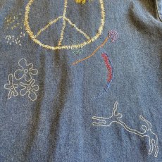 画像5: 【Wiz&Witch×KEEN KEEN】ONE OFF EMBROIDERY DENIM JACKET / OS (5)