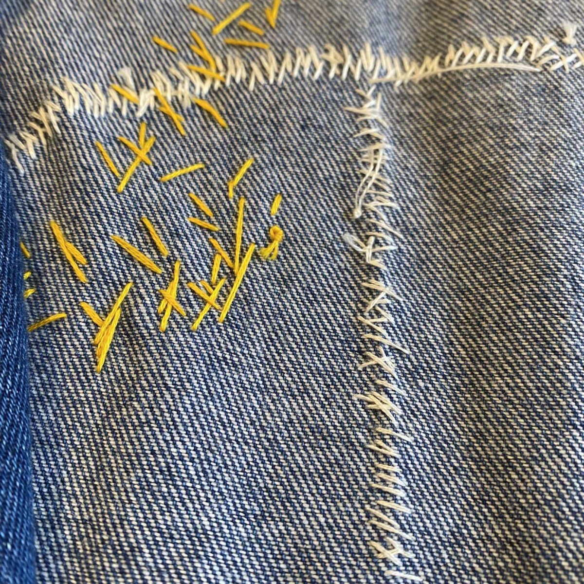 画像6: 【Wiz&Witch×KEEN KEEN】ONE OFF EMBROIDERY DENIM JACKET / OS (6)