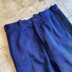 画像3: OLD MILITARY COLOR SIDE 2LINE DESIGN PANTS / W30 (3)