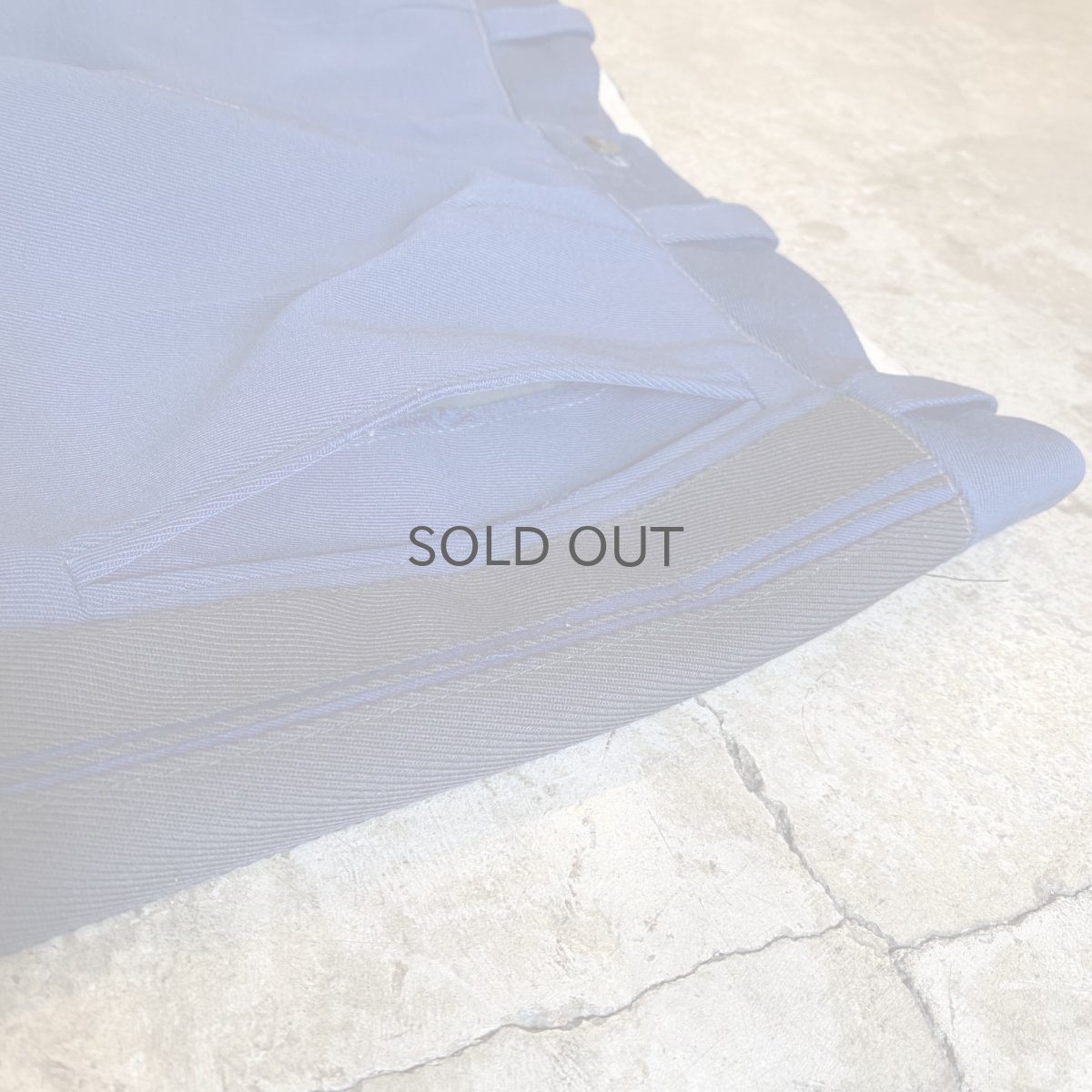 画像6: OLD MILITARY COLOR SIDE 2LINE DESIGN PANTS / W30 (6)