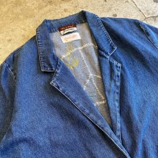 画像7: 【Wiz&Witch×KEEN KEEN】ONE OFF EMBROIDERY DENIM JACKET / OS (7)