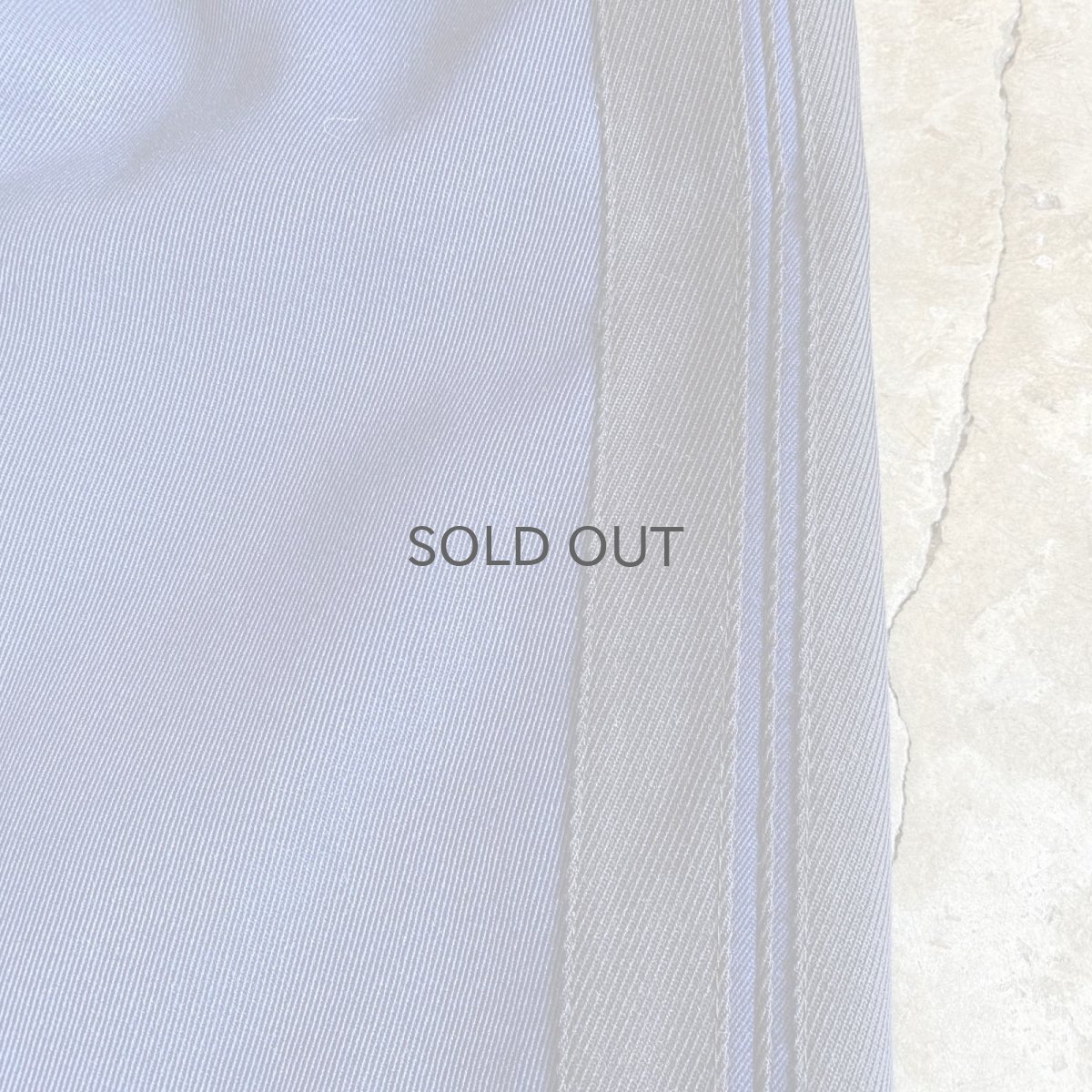 画像9: OLD MILITARY COLOR SIDE 2LINE DESIGN PANTS / W30 (9)