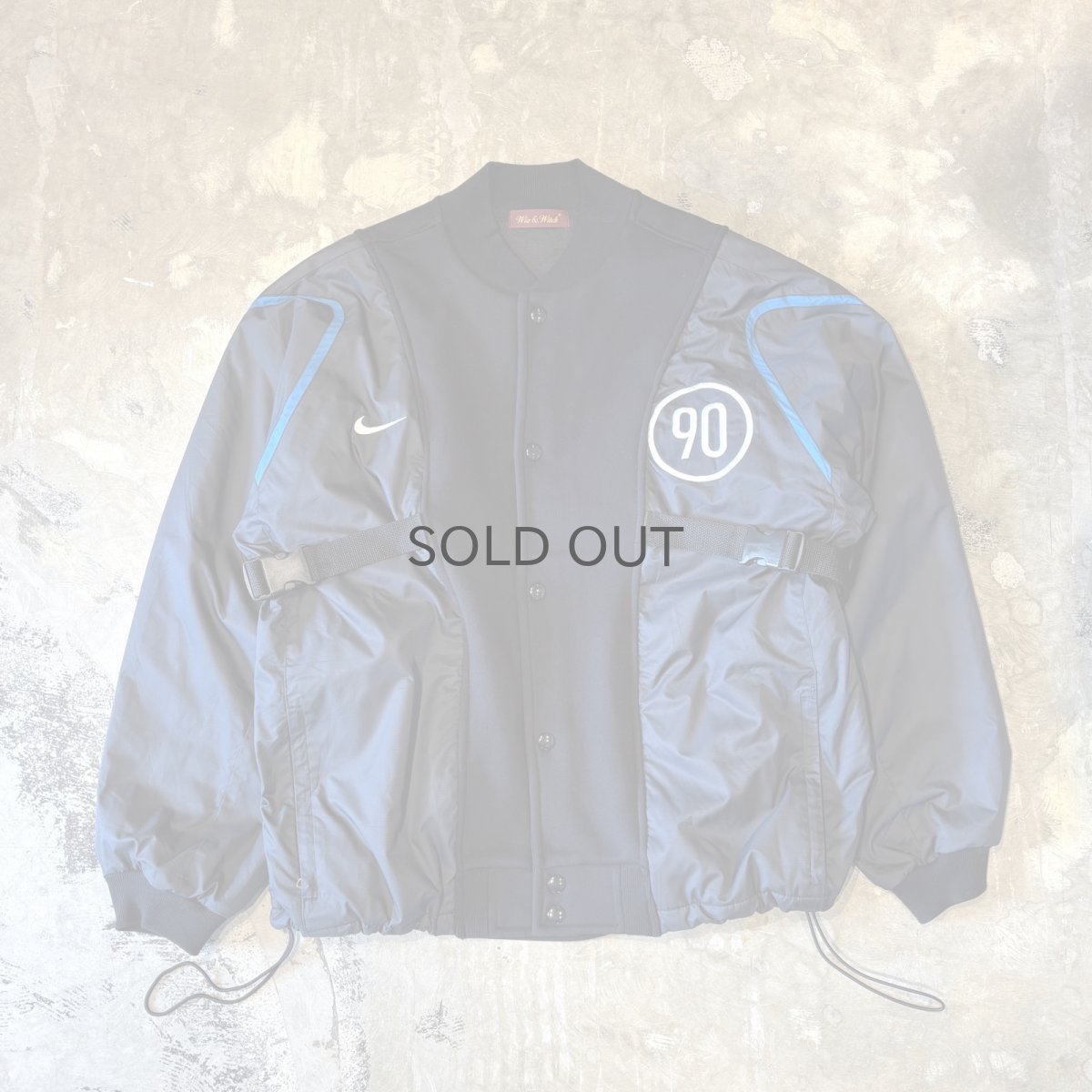 画像1: 【Wiz&Witch】"UNITED" SPORTY SNAP SWEAT / OS (1)