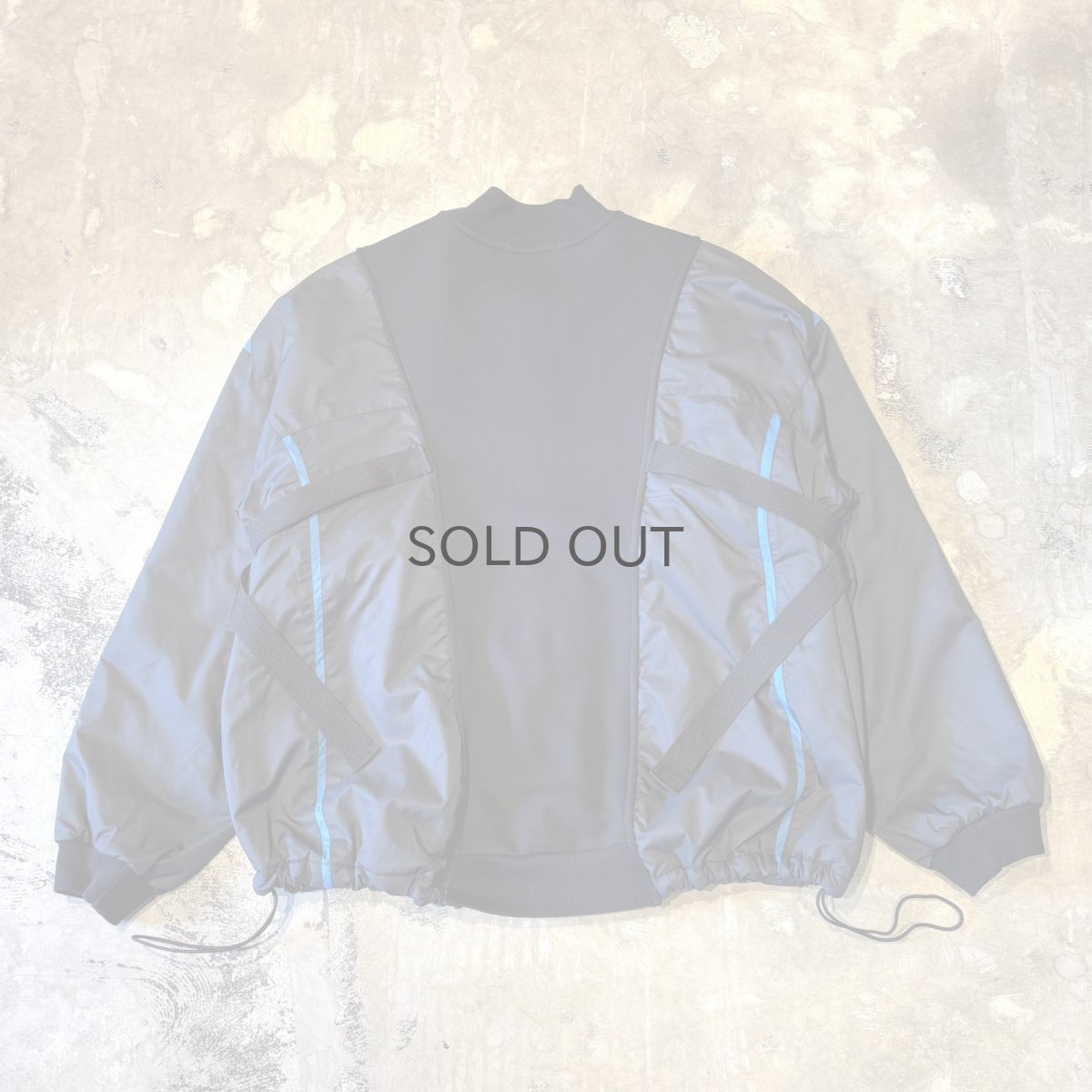 画像2: 【Wiz&Witch】"UNITED" SPORTY SNAP SWEAT / OS (2)