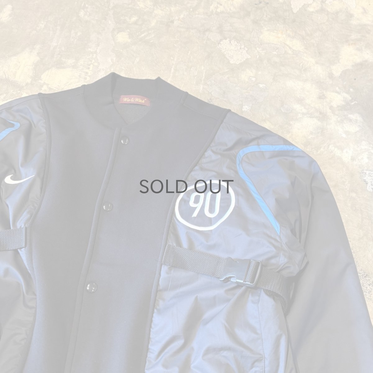 画像4: 【Wiz&Witch】"UNITED" SPORTY SNAP SWEAT / OS (4)