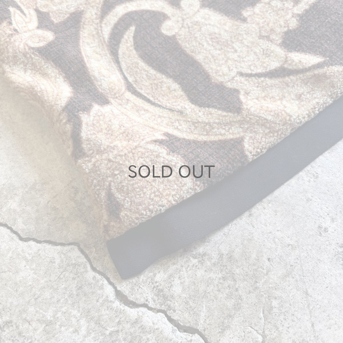 画像3: ALL OVER ART PATTERN SHORT DESIGN VELVET STAND COLLAR JACKET / Ladies M  (3)