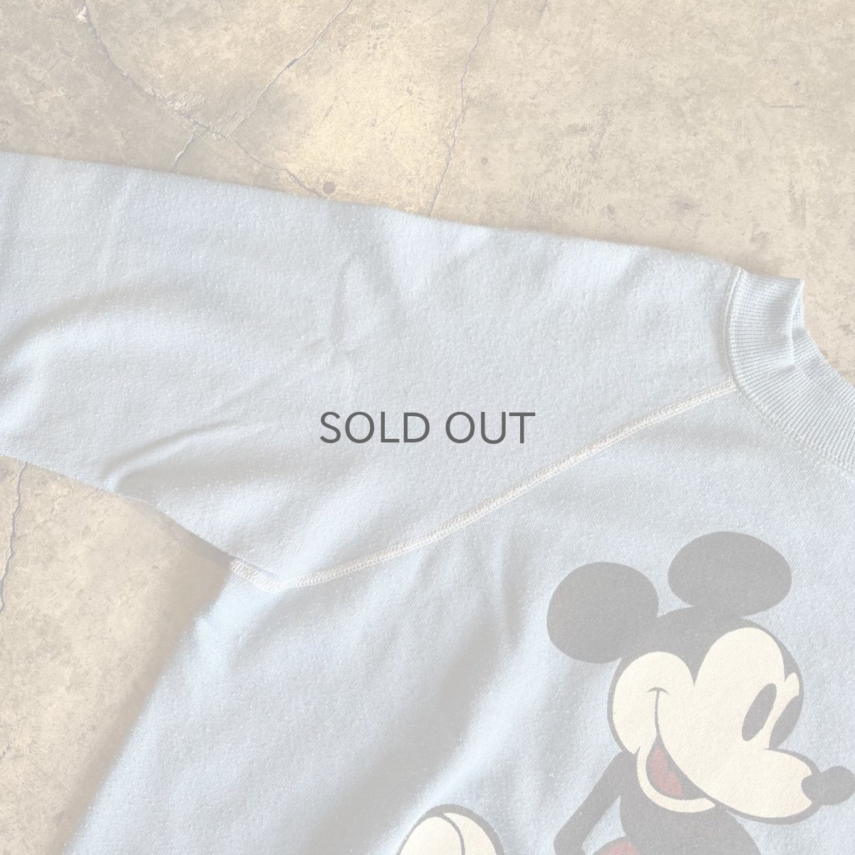 画像9: FRONT "MICKEY" PRINTED DESIGN COLOR L/S SWEAT / Ladies M (9)