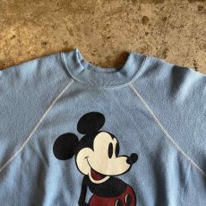 画像8: FRONT "MICKEY" PRINTED DESIGN COLOR L/S SWEAT / Ladies M (8)