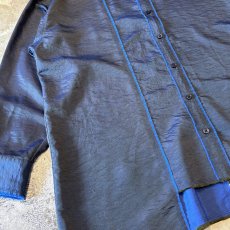 画像5: ASYMMETRY CUT FRINGES LINE L/S SHIRT / Mens XL (5)
