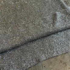 画像10: METALLIC SILVER COLOR SHAGGY DESIGN VEST / Ladies M (10)