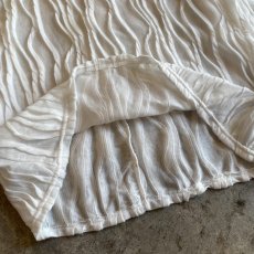 画像7: PUFF SLEEVE EMBOSS DESIGN L/S TOPS /  Ladies M (7)