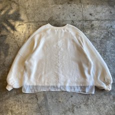 画像2: LAYERED SHEER SWEAT TOPS / Ladies L (2)