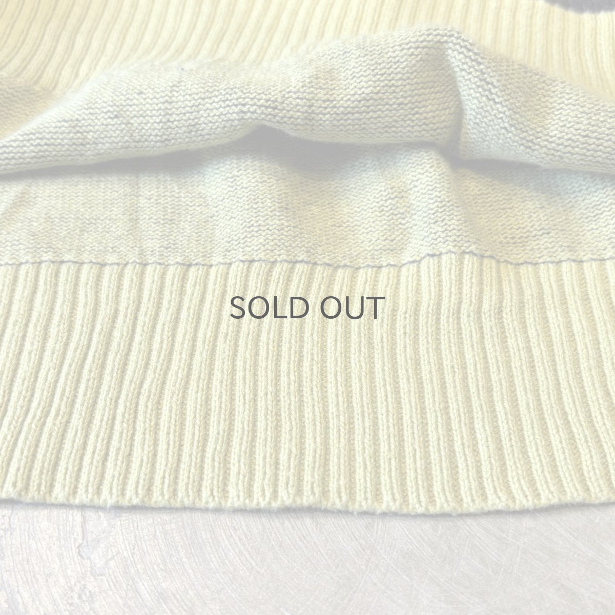 画像8: 【CALVIN KLEIN JEANS】COLOR SWITCHED HALF ZIP KNIT SWEATER / Mens M (8)