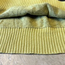 画像8: 【CALVIN KLEIN JEANS】COLOR SWITCHED HALF ZIP KNIT SWEATER / Mens M (8)