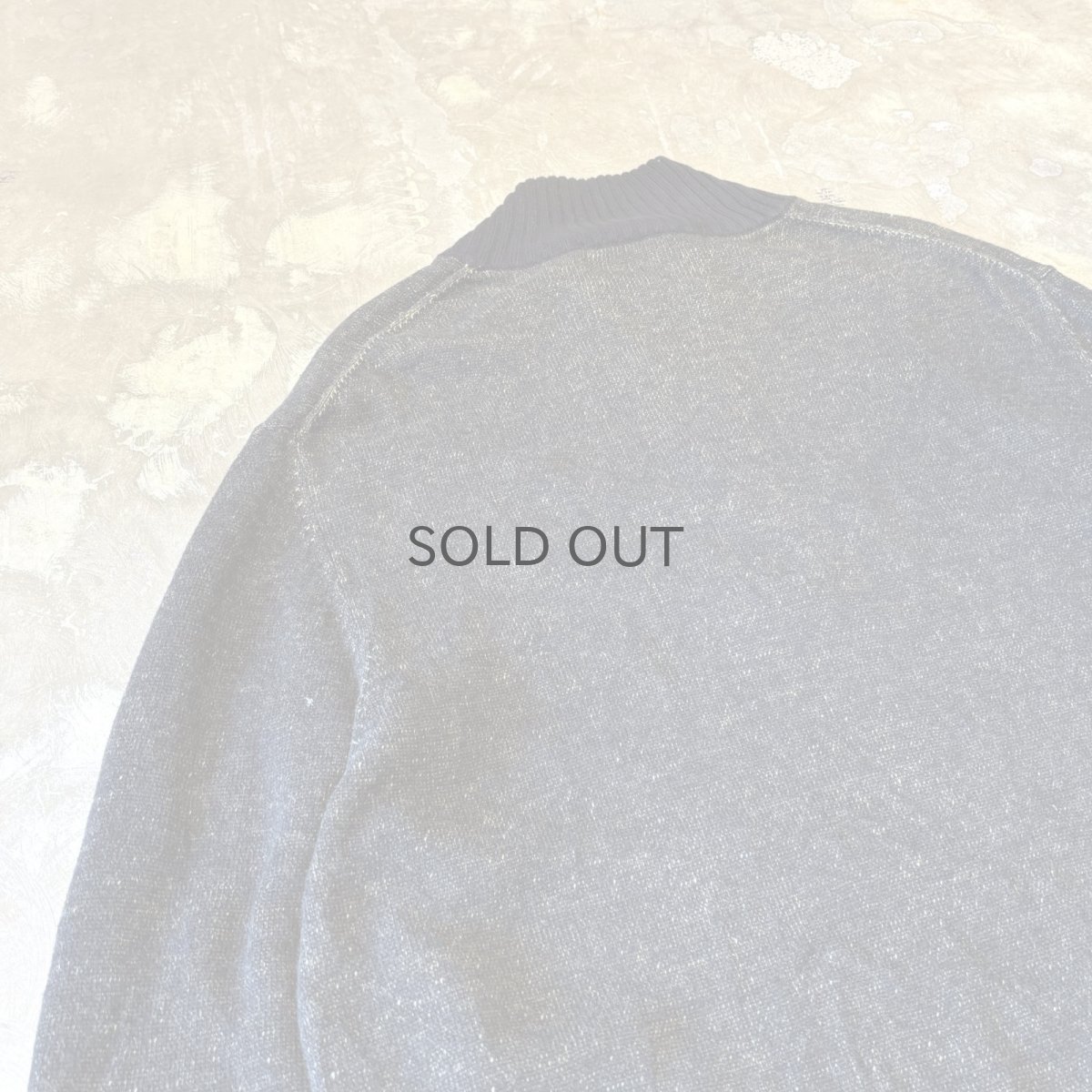 画像9: 【CALVIN KLEIN JEANS】COLOR SWITCHED HALF ZIP KNIT SWEATER / Mens M (9)