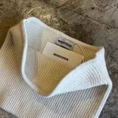 画像8: 【WONDERGROUND】RIB KNIT TUBE TOP / WHITE / OS (8)