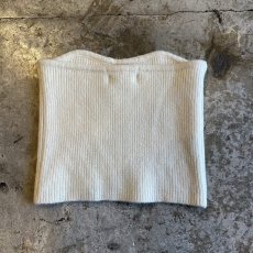 画像2: 【WONDERGROUND】RIB KNIT TUBE TOP / WHITE / OS (2)