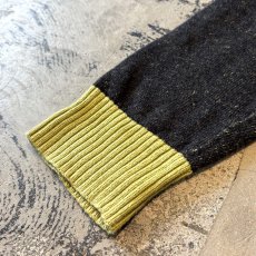 画像7: 【CALVIN KLEIN JEANS】COLOR SWITCHED HALF ZIP KNIT SWEATER / Mens M (7)