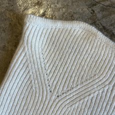 画像7: 【WONDERGROUND】RIB KNIT TUBE TOP / WHITE / OS (7)