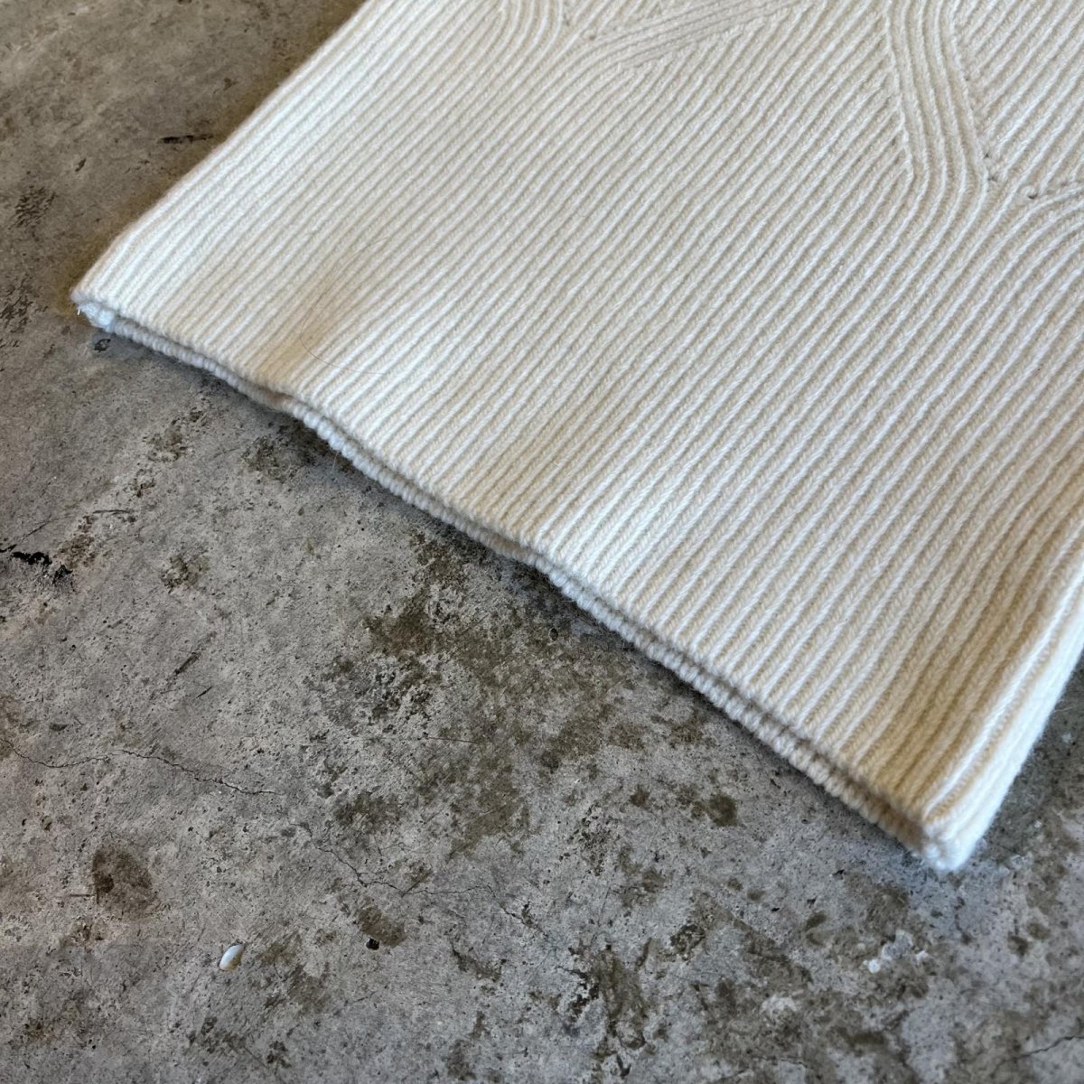 画像4: 【WONDERGROUND】RIB KNIT TUBE TOP / WHITE / OS (4)