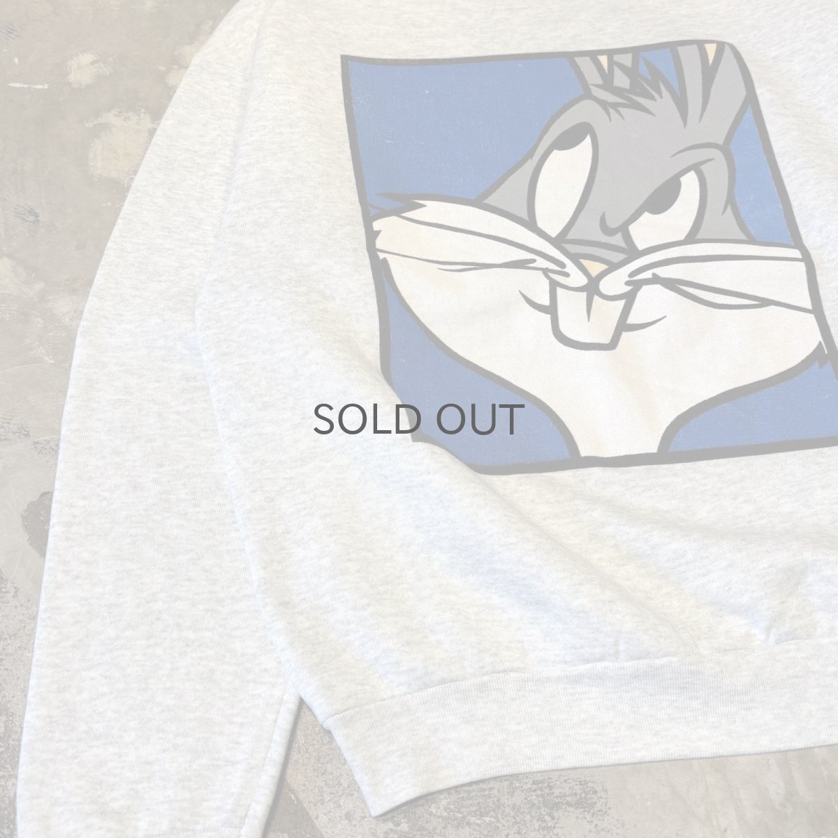 画像5: 90's "LOONEY TUNES" BUGS BUNNY PRINTED SWEAT / Mens L / MADE IN USA (5)