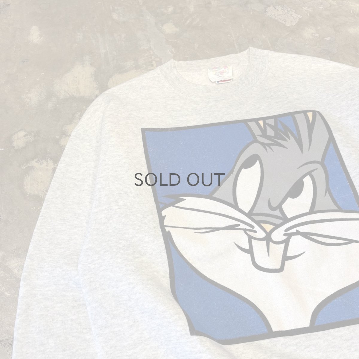 画像3: 90's "LOONEY TUNES" BUGS BUNNY PRINTED SWEAT / Mens L / MADE IN USA (3)