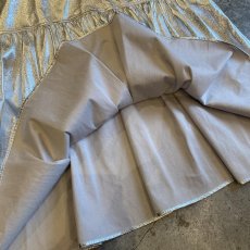 画像7: METALILIC SILVER COLOR DESIGN SKIRT / W27~W30 (7)