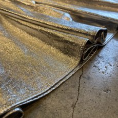 画像11: METALILIC SILVER COLOR DESIGN SKIRT / W27~W30 (11)