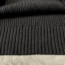 画像8: 【CALVIN KLEIN】BLACK COLOR HALF ZIP KNIT SWEATER / Mens L (8)