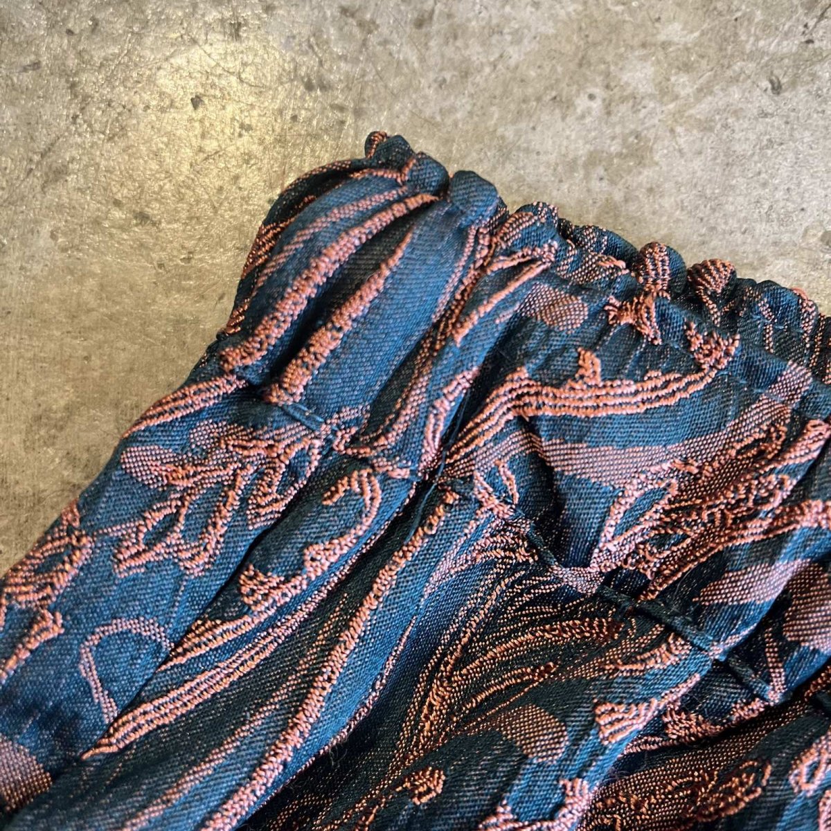 画像9: ALL OVER PAISLEY PATTERN EMBROIDERY DESIGN PANTS / ~W31 (9)