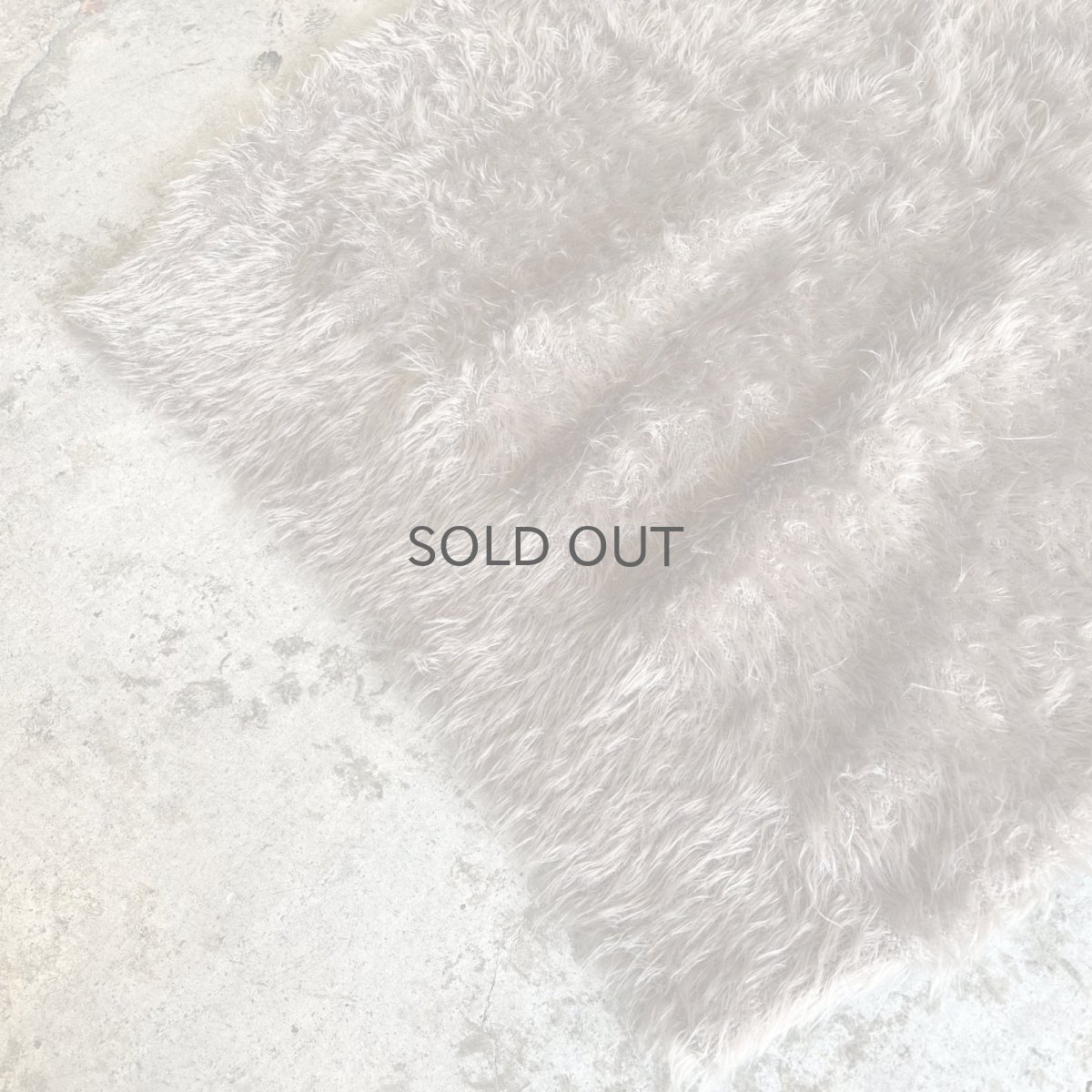 画像4: WALNUT COLOR V NECK DESIGN SHAGGY KNIT L/S TOPS / Ladies M (4)