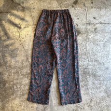 画像2: ALL OVER PAISLEY PATTERN EMBROIDERY DESIGN PANTS / ~W31 (2)