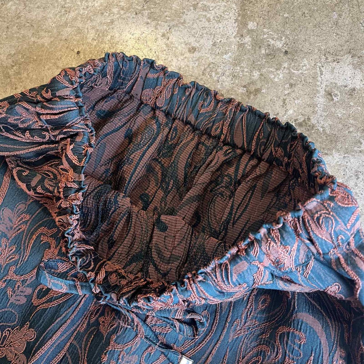 画像8: ALL OVER PAISLEY PATTERN EMBROIDERY DESIGN PANTS / ~W31 (8)