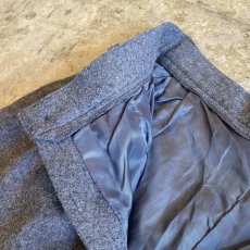 画像8: 2 TUCK DESIGN WOOL SLACKS HALF PANTS / W27 (8)