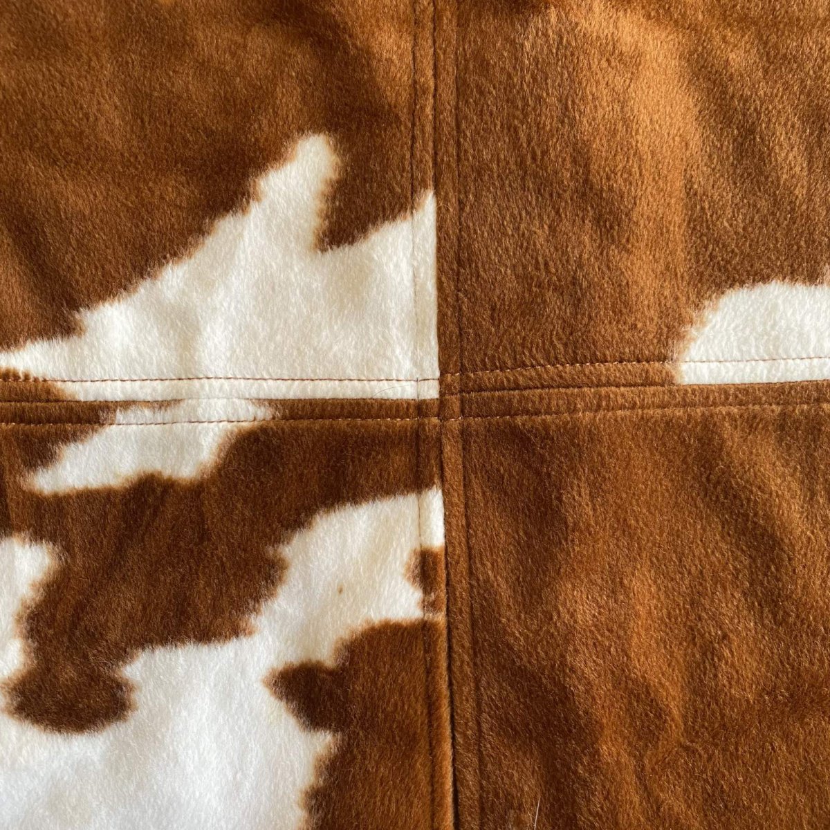 画像4: ALL OVER COW PATTERN SLIT SKIRT / W25 (4)