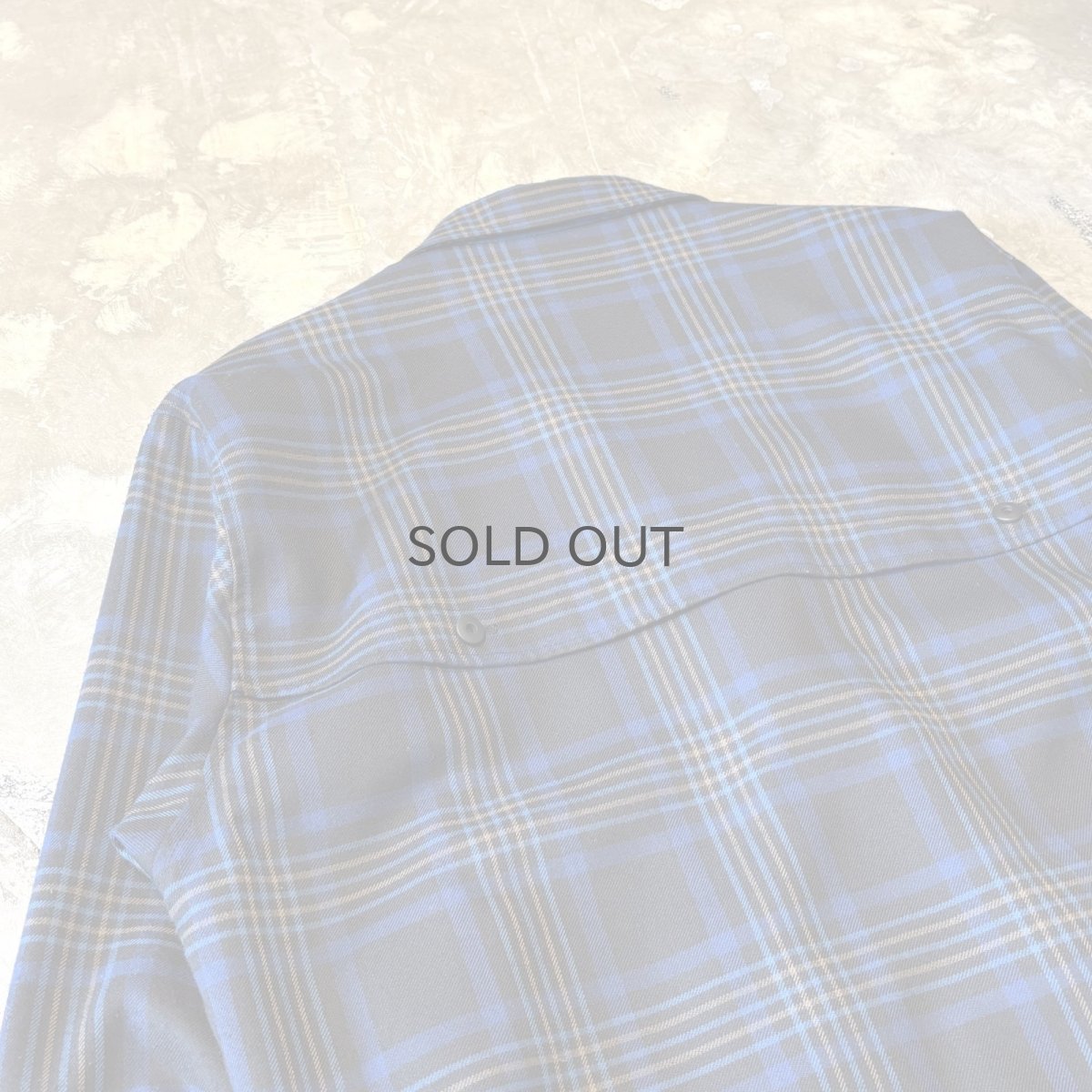 画像9: ALL OVER CHECK PATTERN DOUBLE BREASTED JACKET / Mens L (9)