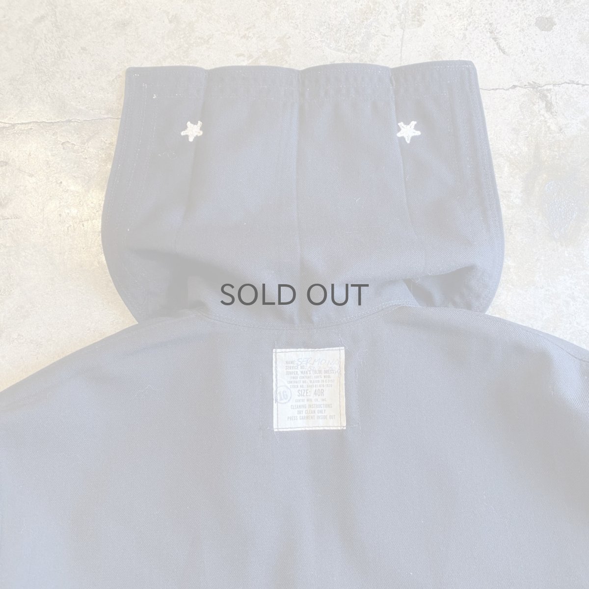 画像9: 【Wiz&Witch】"WANDERER" ZIP UP MARINE JACKET / OS (9)