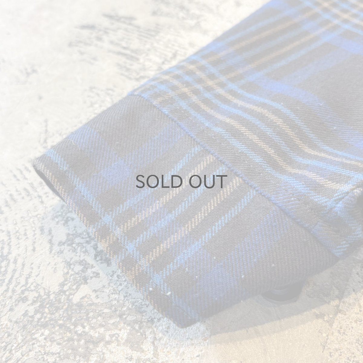 画像7: ALL OVER CHECK PATTERN DOUBLE BREASTED JACKET / Mens L (7)