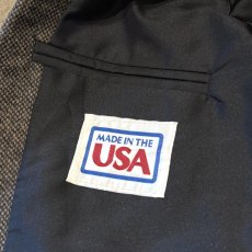 画像10: OLD LEATHER YOKE SHORT TAILORED JACKET / Mens L / MADE IN USA (10)