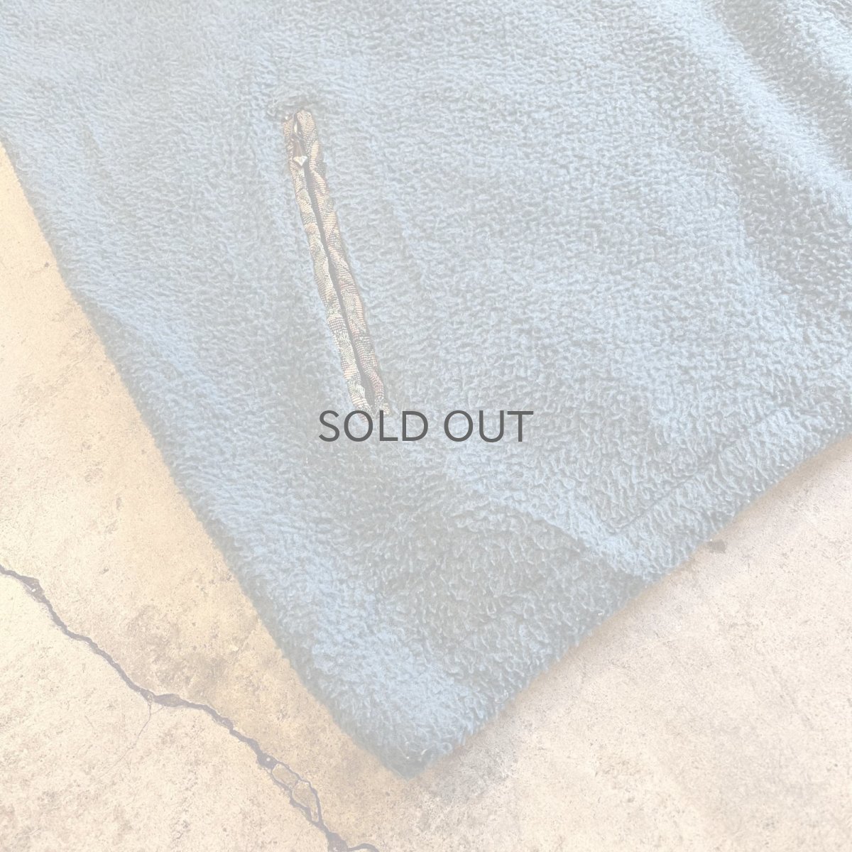 画像3: 【L.L.BEAN】CERULEAN BLUE COLOR SNAP BUTTON FLEECE L/S TOPS / Ladies L  (3)