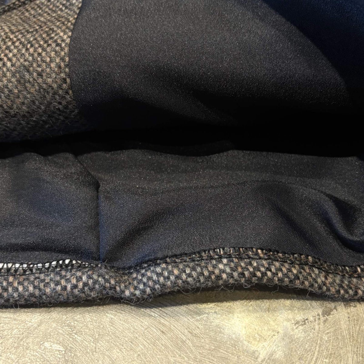 画像8: OLD LEATHER YOKE SHORT TAILORED JACKET / Mens L / MADE IN USA (8)