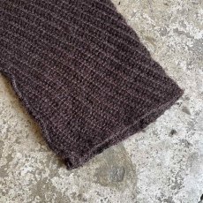 画像4: POINT BUTTON PATCHWORK DESIGN HALF NECK KNIT SWEATER / Ladies M (4)