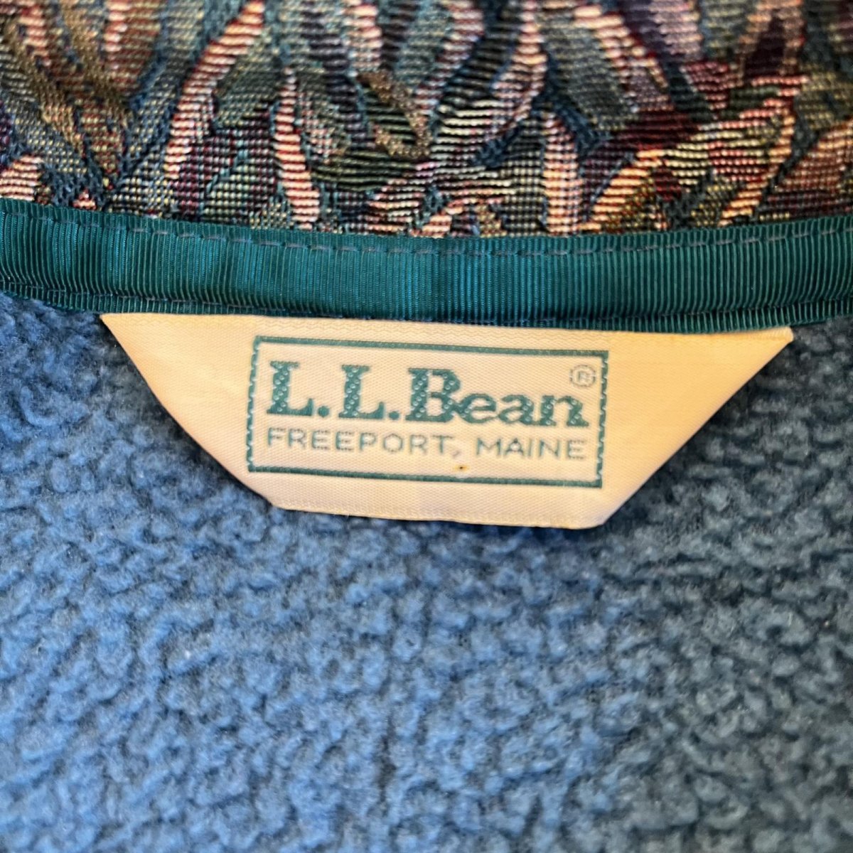 画像13: 【L.L.BEAN】CERULEAN BLUE COLOR SNAP BUTTON FLEECE L/S TOPS / Ladies L  (13)