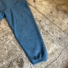 画像8: 【L.L.BEAN】CERULEAN BLUE COLOR SNAP BUTTON FLEECE L/S TOPS / Ladies L  (8)