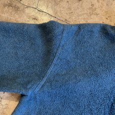 画像10: 【L.L.BEAN】CERULEAN BLUE COLOR SNAP BUTTON FLEECE L/S TOPS / Ladies L  (10)