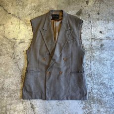 画像1: 【Wiz&Witch】"OUT STITCH" MADE IN ITALY DOUBLE TAILOR VEST  / OS (1)
