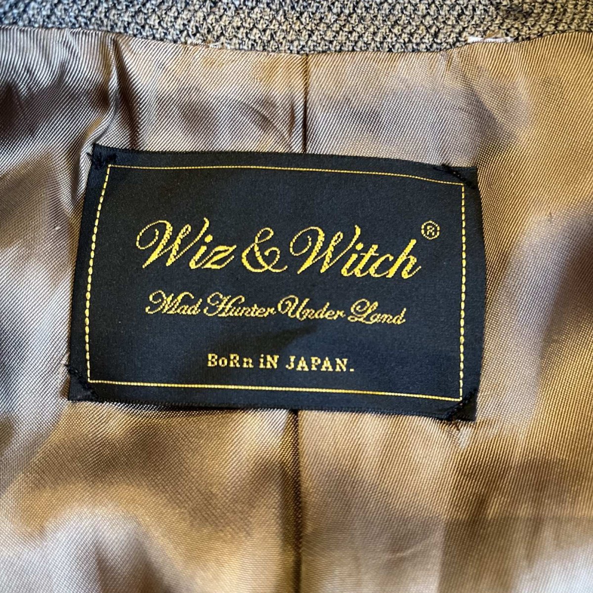 画像11: 【Wiz&Witch】"OUT STITCH" MADE IN ITALY DOUBLE TAILOR VEST  / OS (11)