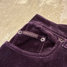 画像10: 【Wiz&Witch】"UNITED" TWINS VELOUR DENIM PANTS / OS (10)
