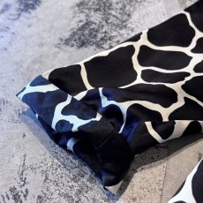 画像7: ALL OVER GIRAFFE PATTERN SILK TAILORED JACKET / Mens L (7)