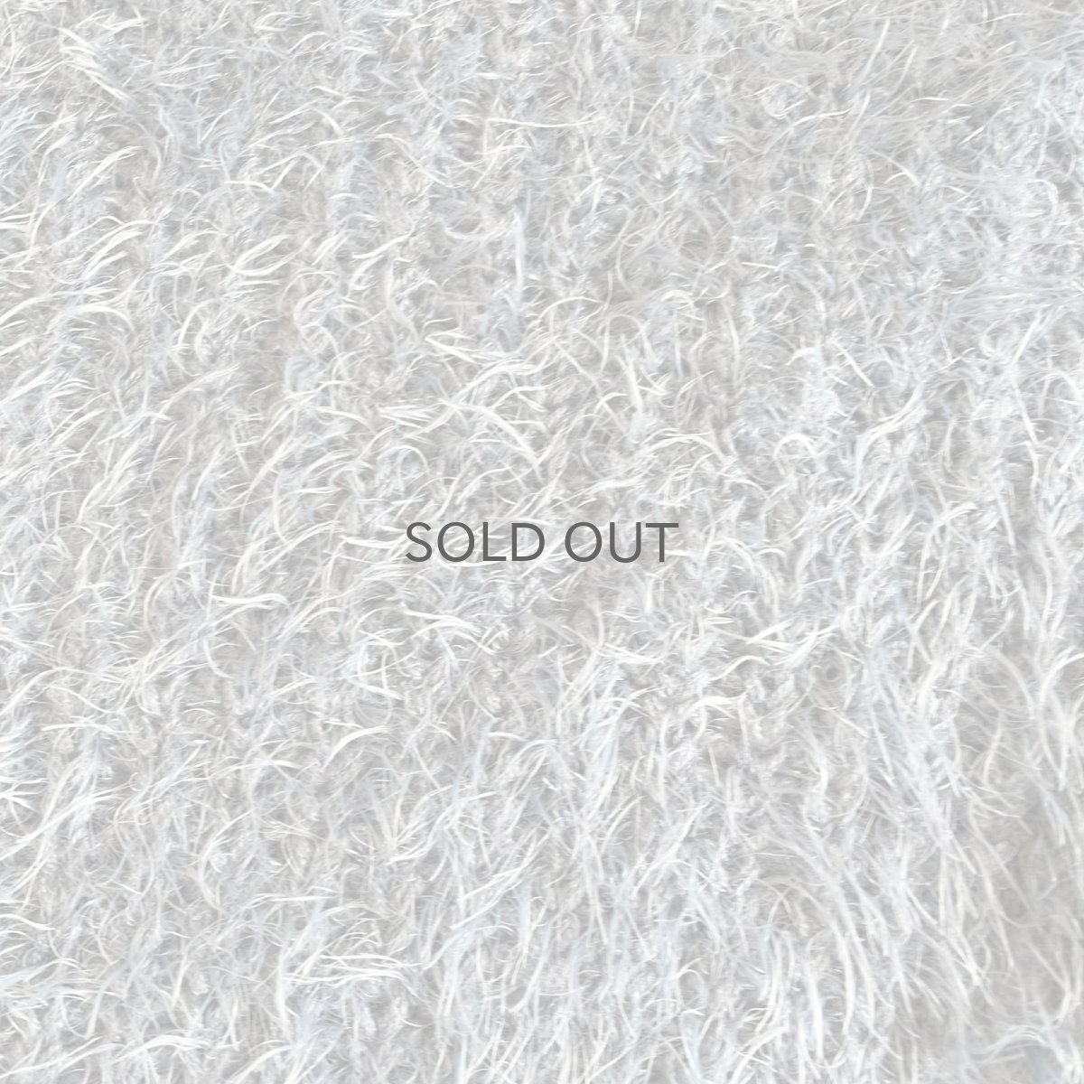 画像10: VISION BLUE COLOR OVER DESIGN SHAGGY KNIT L/S TOPS / Ladies L (10)